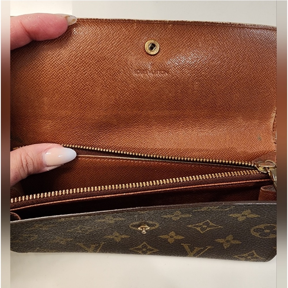 Louis Vuitton Mono Sarah Wallet 💯 % authentic - Picture 6 of 11